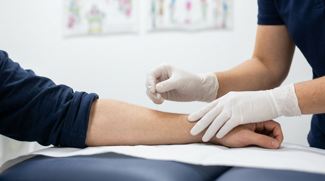 Western acupuncture at Kinetic Care Physiotherapy, Green Park, Reading