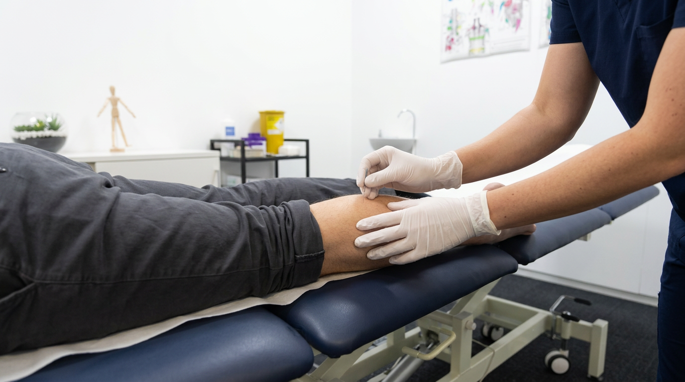 Dry needling or acupuncture at Kinetic Care Physiotherapy, Green Park, Reading